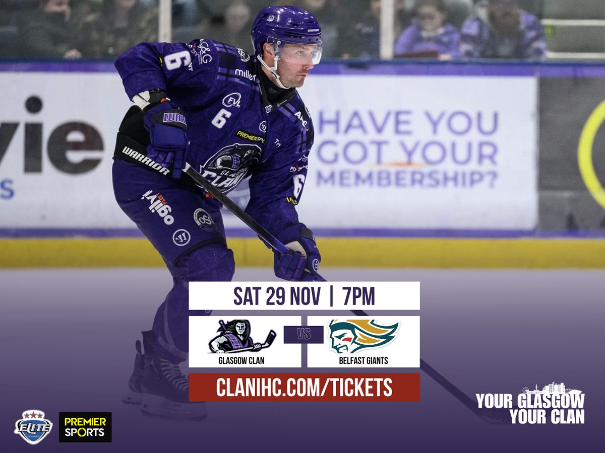 Glasgow Clan vs Belfast Giants