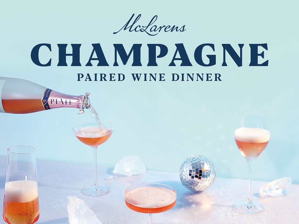 Piaff Champagne Wine Dinner