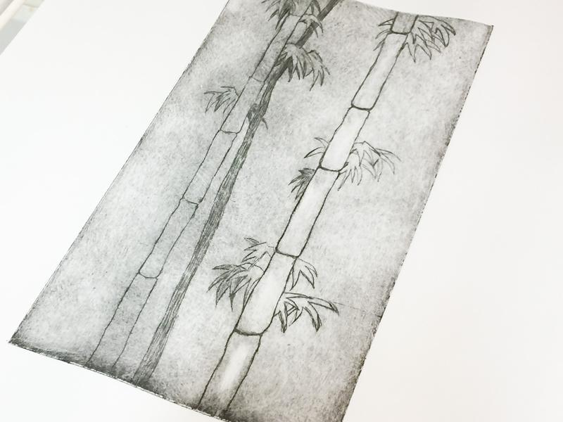 Drypoint Etching