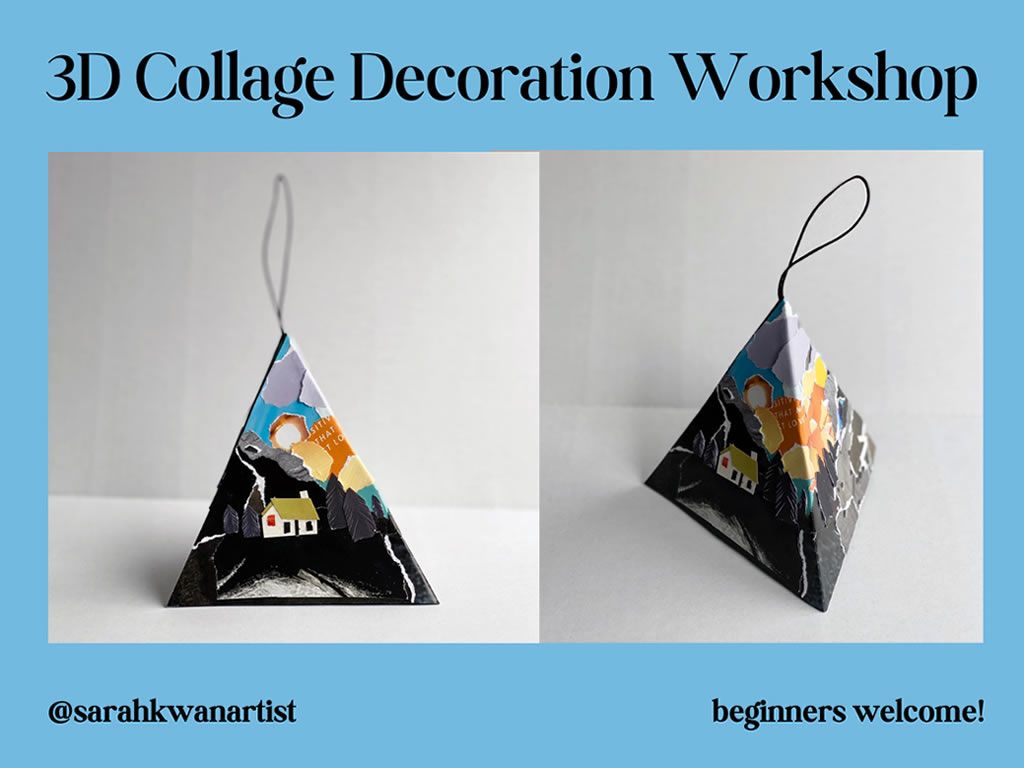 3D Collage Decoration Workshop