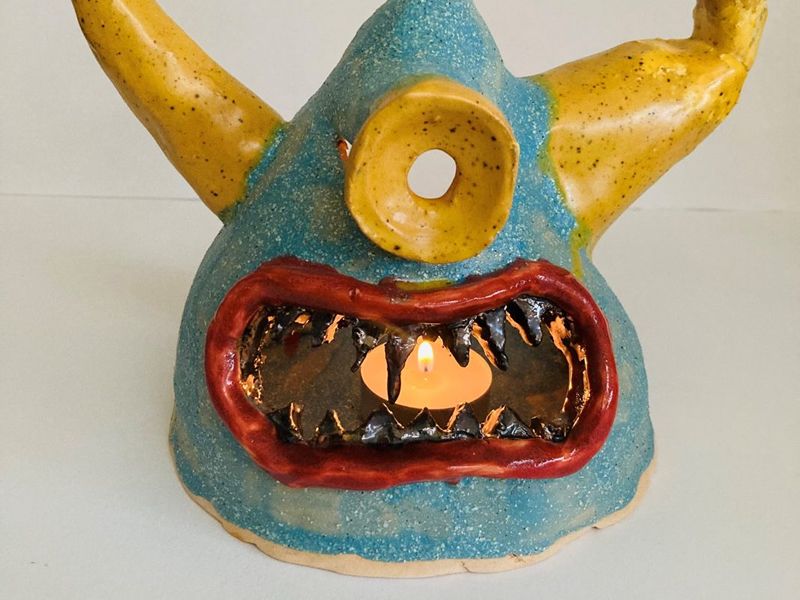 Spooky Ceramics: Halloween Lanterns (Adult & Child Class)