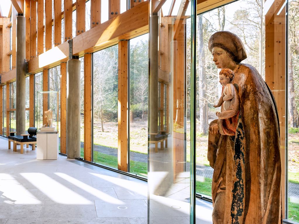 Sculpture and Sketch at The Burrell Collection