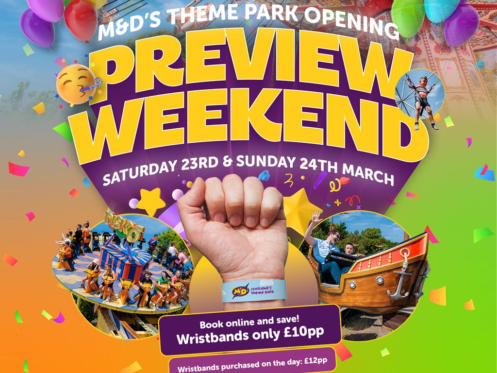 M&Ds will host a special Preview Weekend to launch their new season!