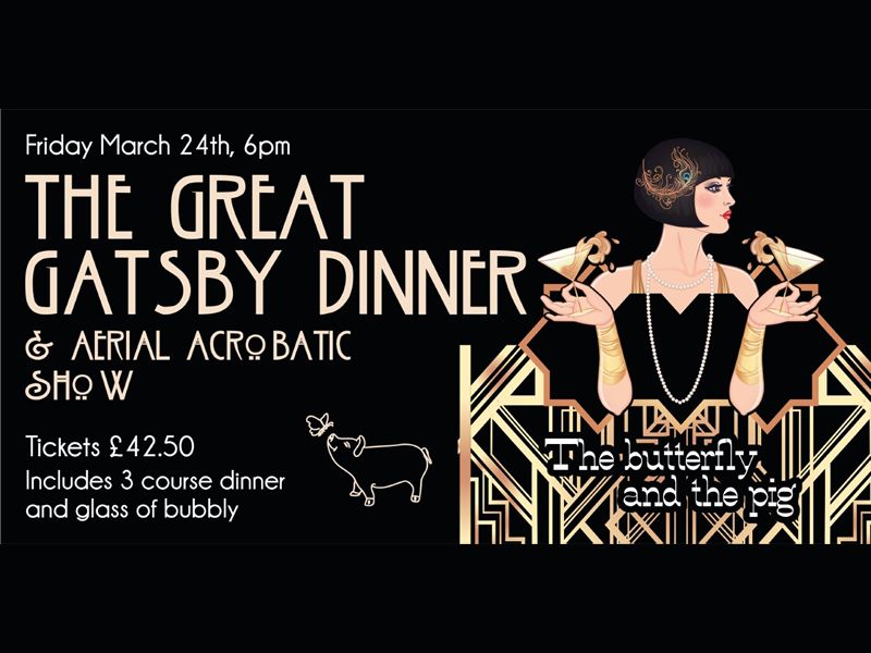 The Great Gatsby Dinner and Aerial Acrobatic Show