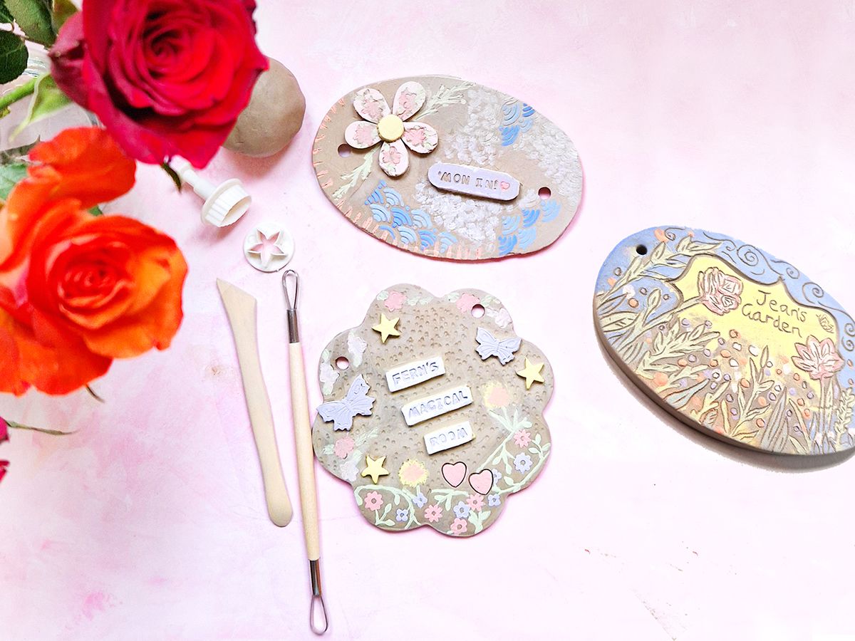 Mother’s Day Pottery Workshop: Ceramic Sign