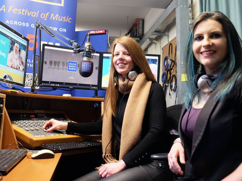 New era for Celtic Music Radio as they start broadcasting from studios at Braehead Centre