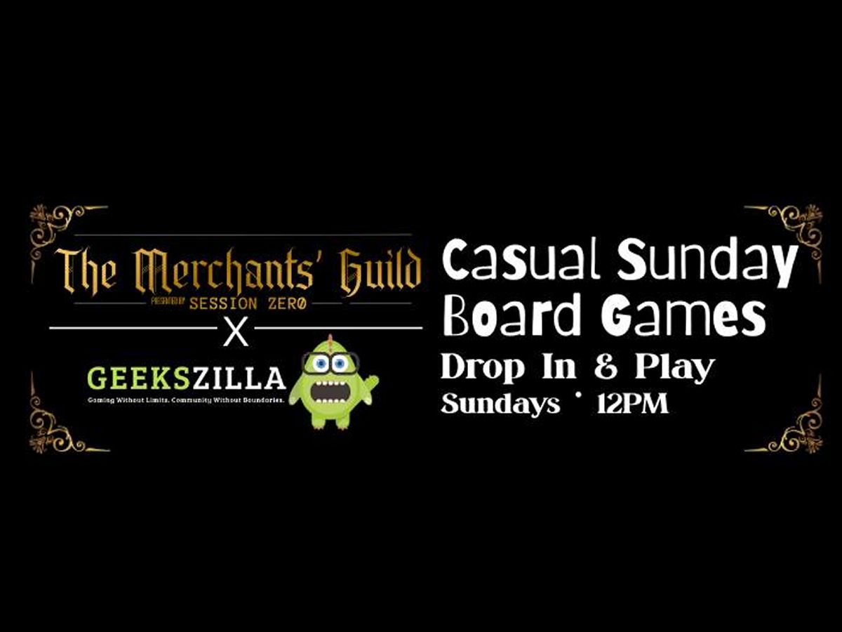 Casual Sunday Board Games - Drop-In
