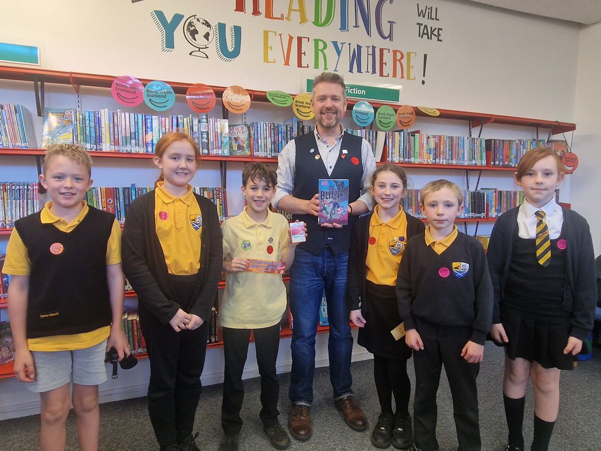 Authors celebrate Book Week Scotland 2025 at East Renfrewshire Libraries