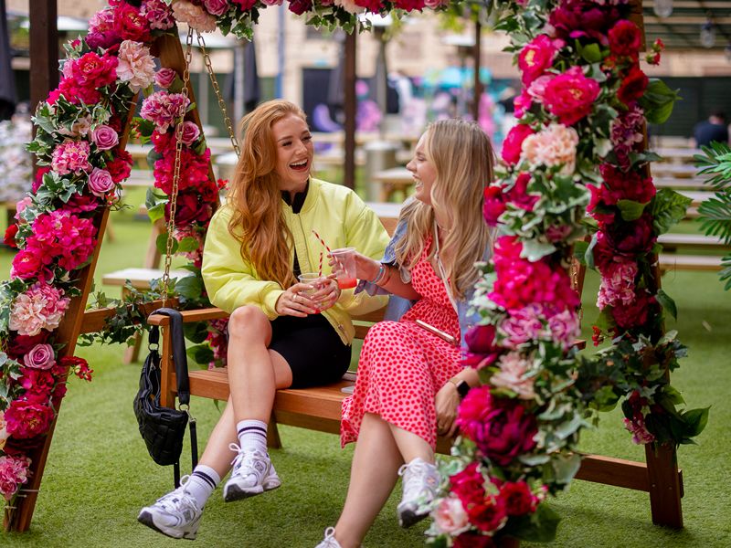 Glasgow cocktail garden to offer free cocktails when city hits 20 degrees... cool off when Glasgow heats up!