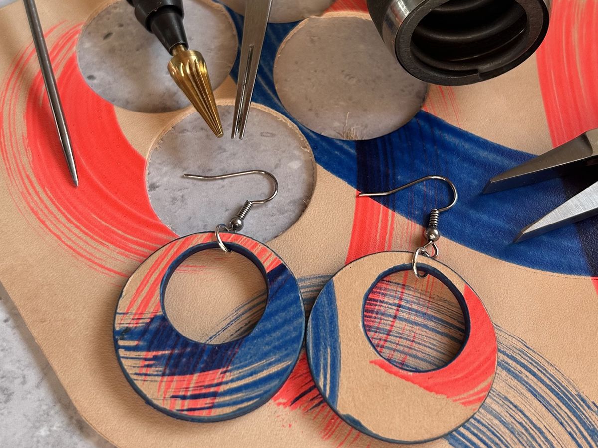 Leather Jewellery Making Workshop with S.K. Works