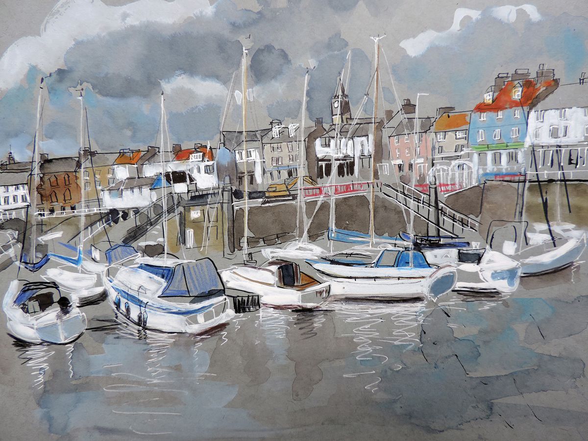 Mixed Media Landscapes Art Workshop