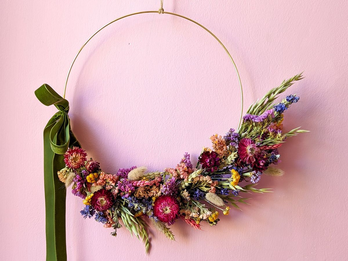 Flower Wreath Workshop with Rook Botanics