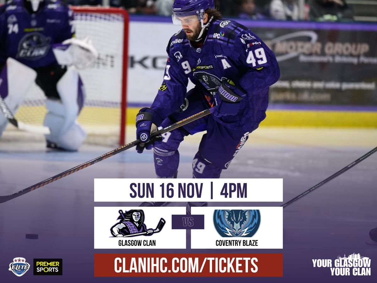 Glasgow Clan vs Coventry Blaze