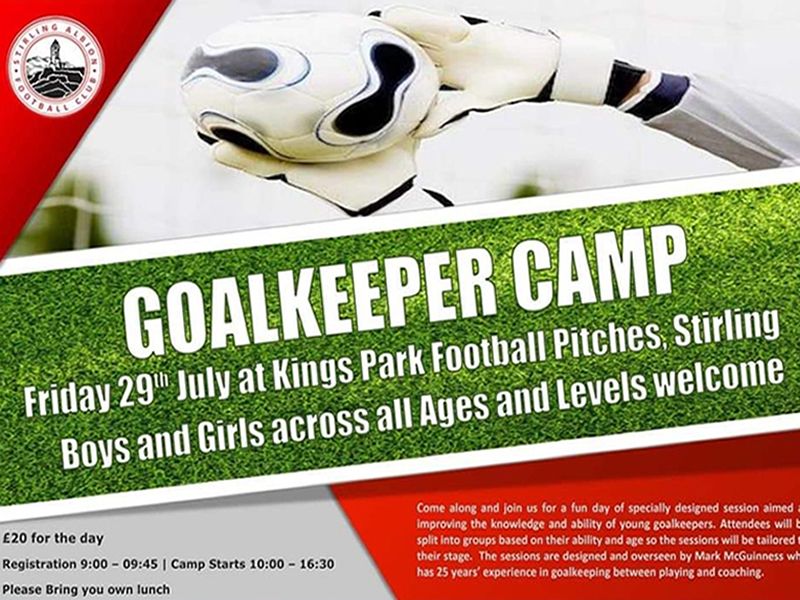 Goalkeeper Football Camp