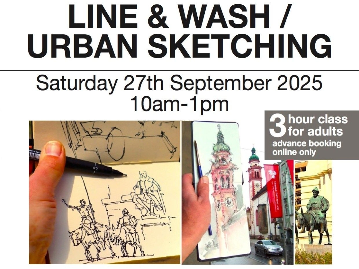 Line & Wash / Urban Sketching