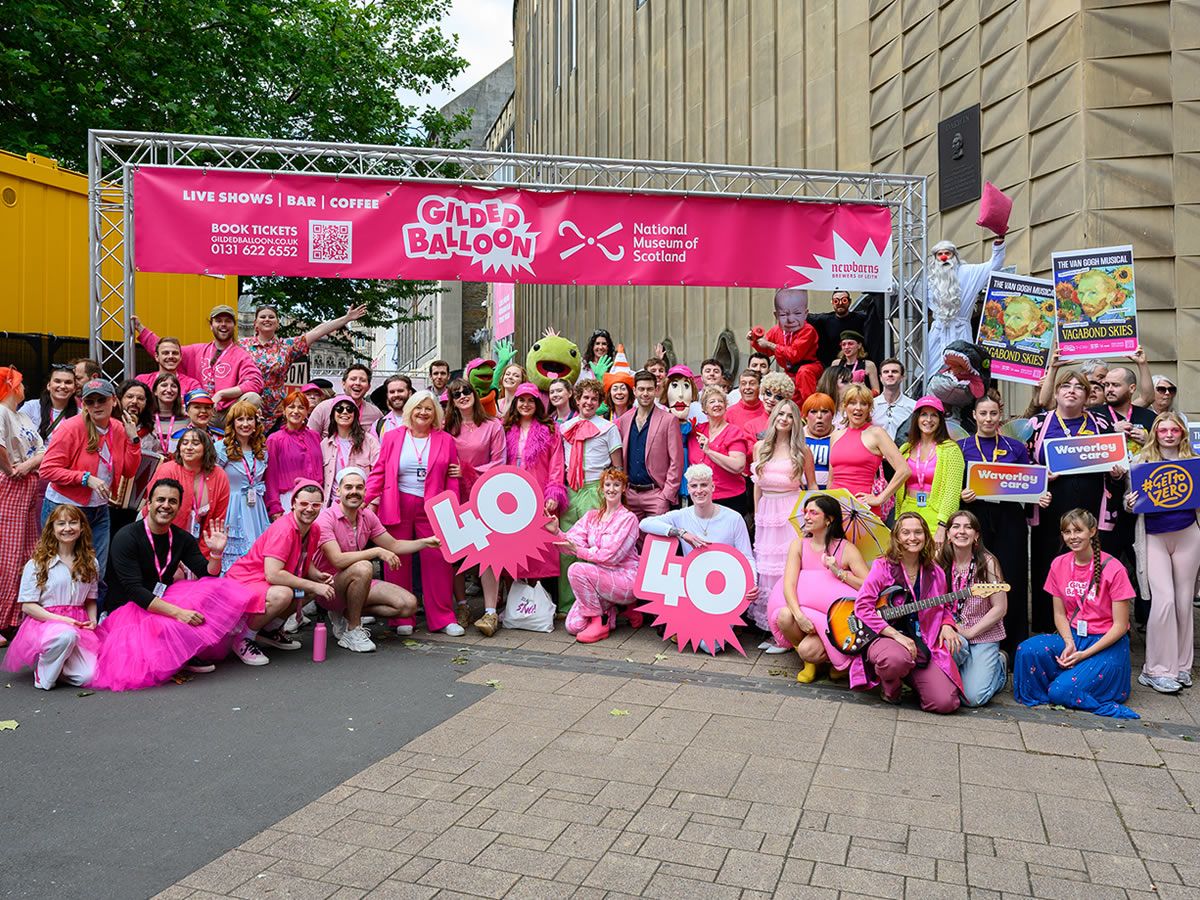Pink Wednesday at Gilded Balloon