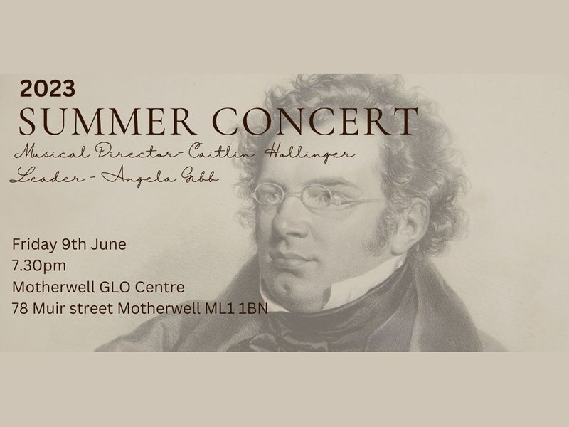 Lanarkshire Cecilian Orchestra Summer Concert