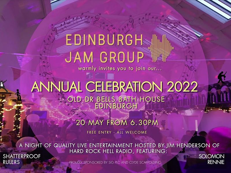 Edinburgh Jam Group Annual Celebration 2022