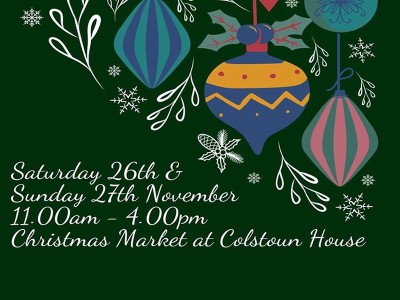 Christmas Market at Colstoun House
