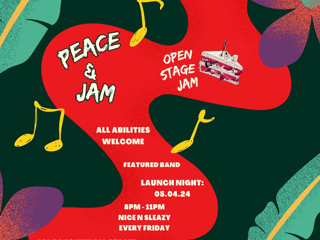 Peace & Jam Presents: Open Stage Jam
