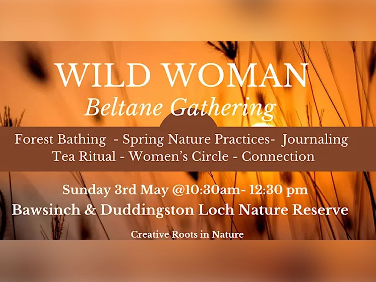 Wild Woman Celebrating Beltane
