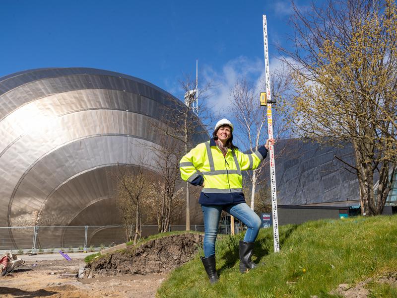 Glasgow Science Centre transforms outdoor space