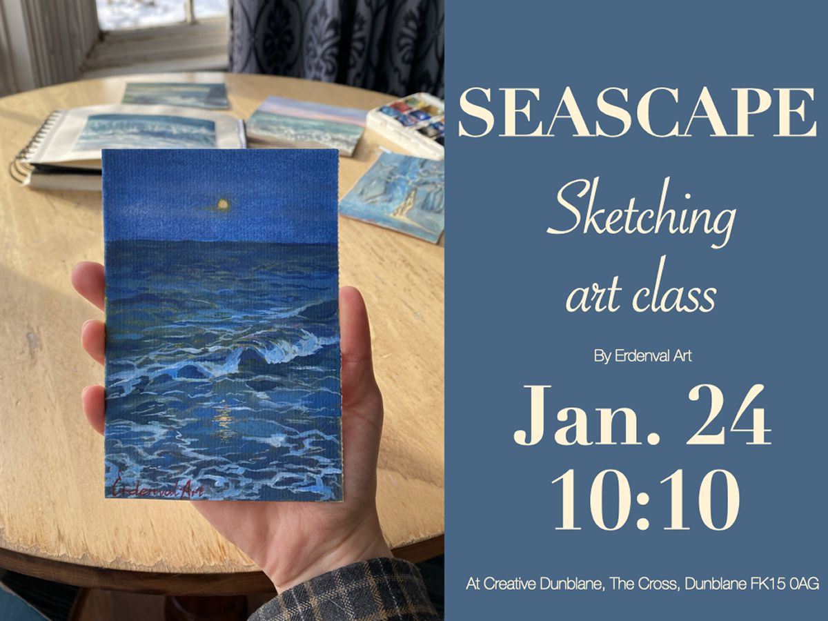 Seascape Sketching Class