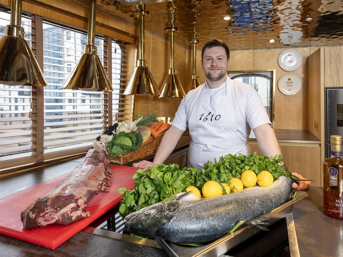 Fraser Cameron Aboard Fingal