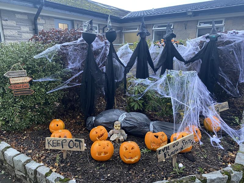 Kibble young people get creative with Halloween as they look to the future of care