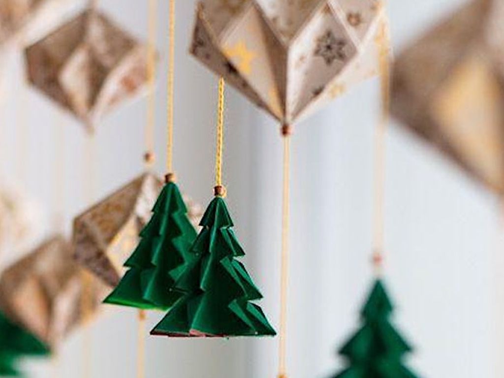 Christmas Origami Garland Workshop