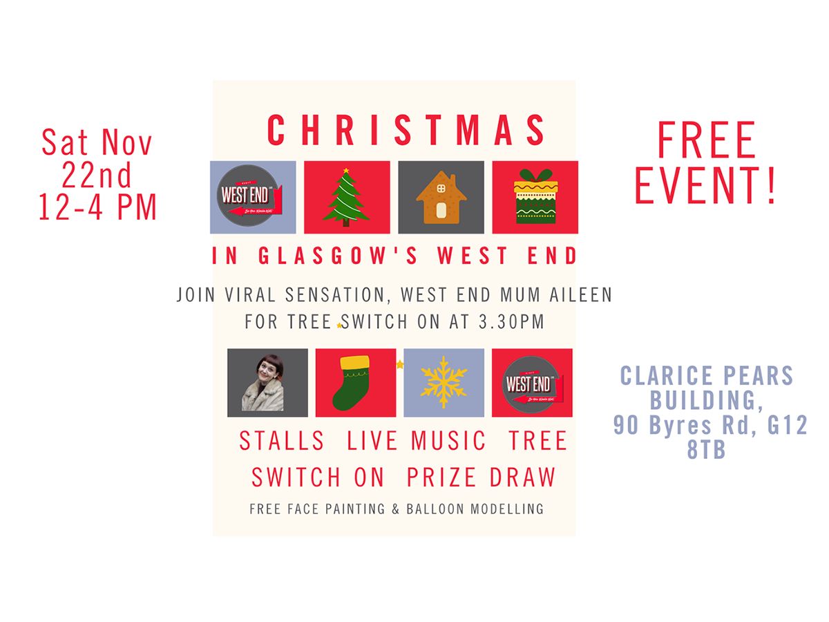 Christmas in Glasgow’s West End