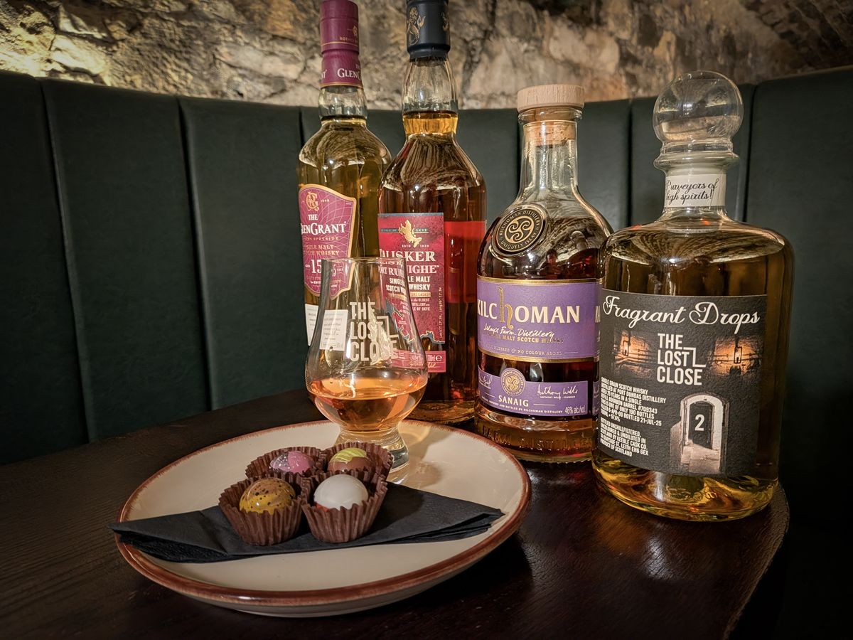 Cocoa & Cask: An Underground Guided Whisky and Chocolate Tasting
