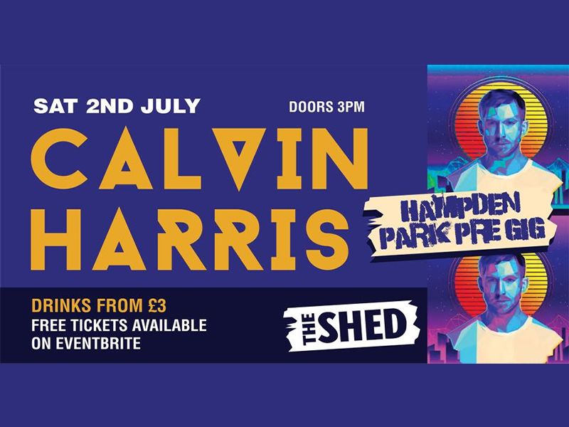 Calvin Harris - Pre Hampden Party