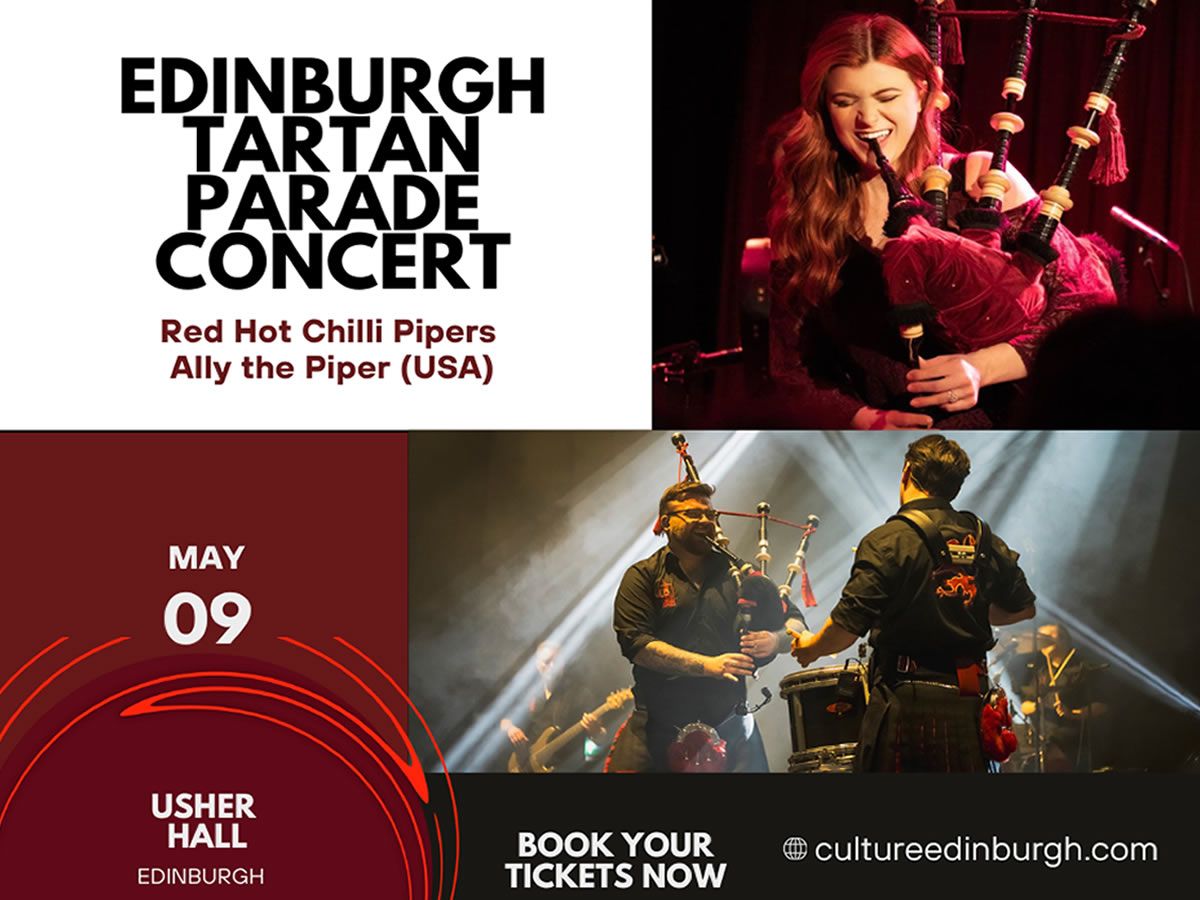 Red Hot Chilli Pipers with Ally the Piper (from the USA)