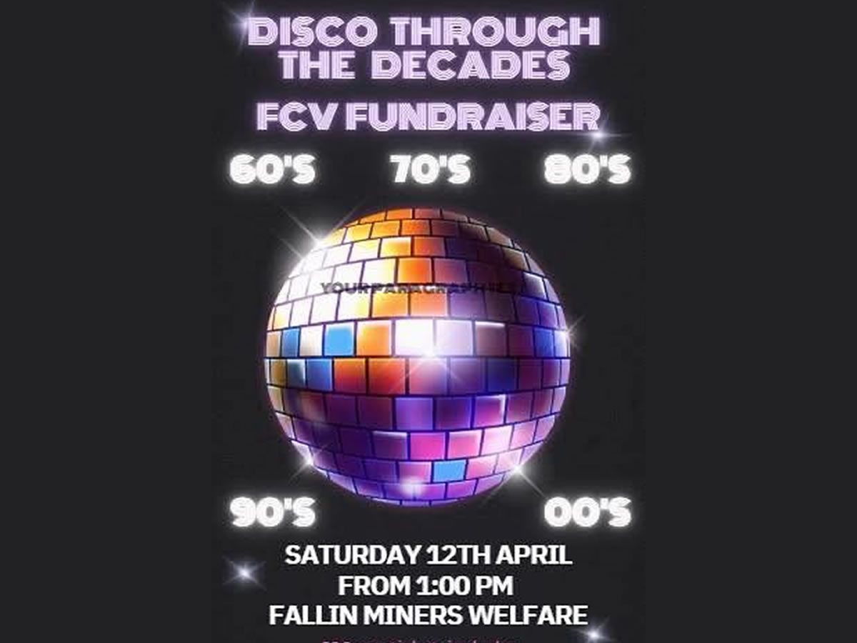 Disco Through The Decades - Fundraiser