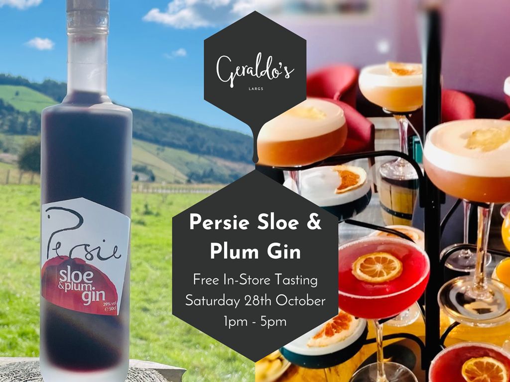Persie Gin FREE In-Store Tasting at Geraldo’s