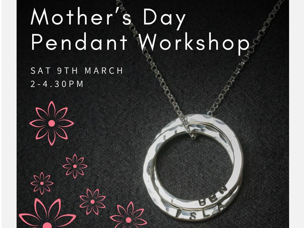 Mother’s Day Personalised Pendant Workshop