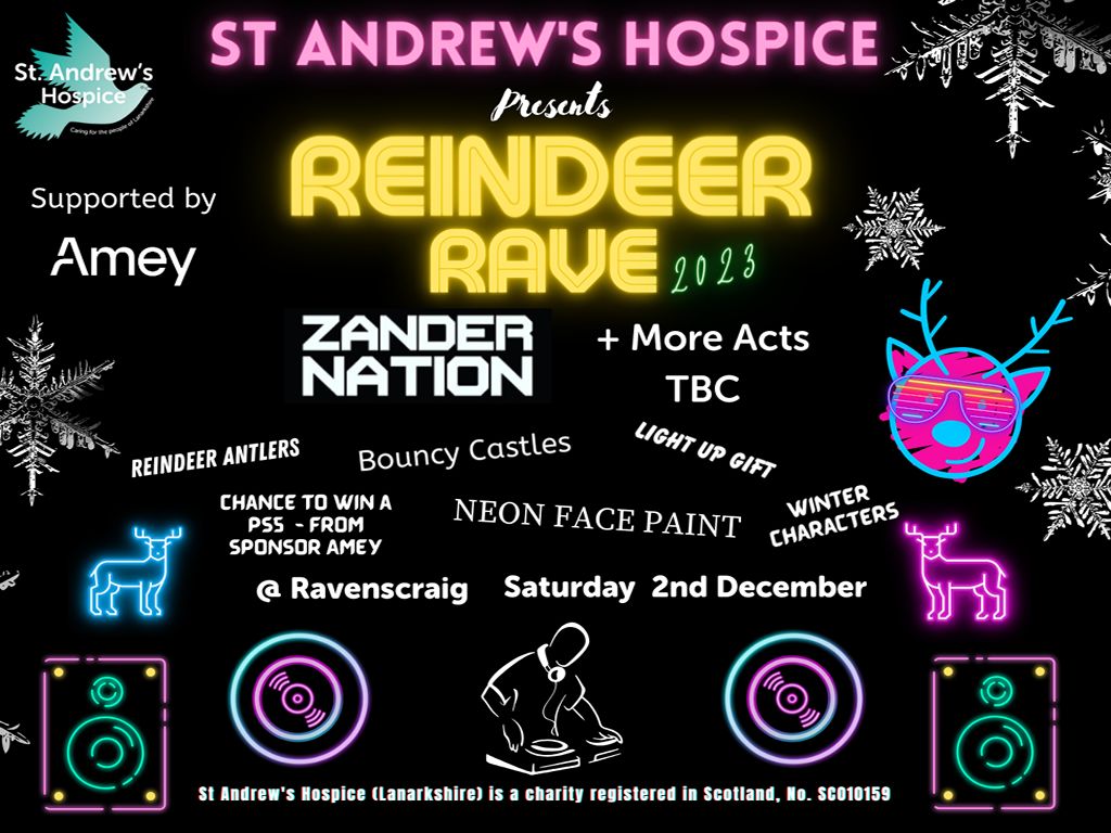 St. Andrew’s Hospice Reindeer Rave