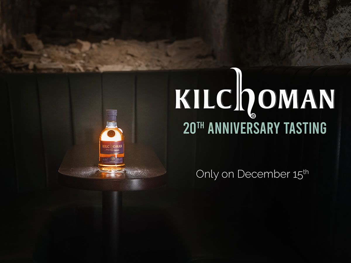 Kilchoman 20th Anniversary Whisky Tasting at The Lost Close