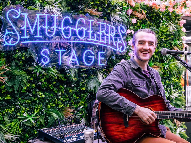 Festival Village Smugglers Spirits Stage