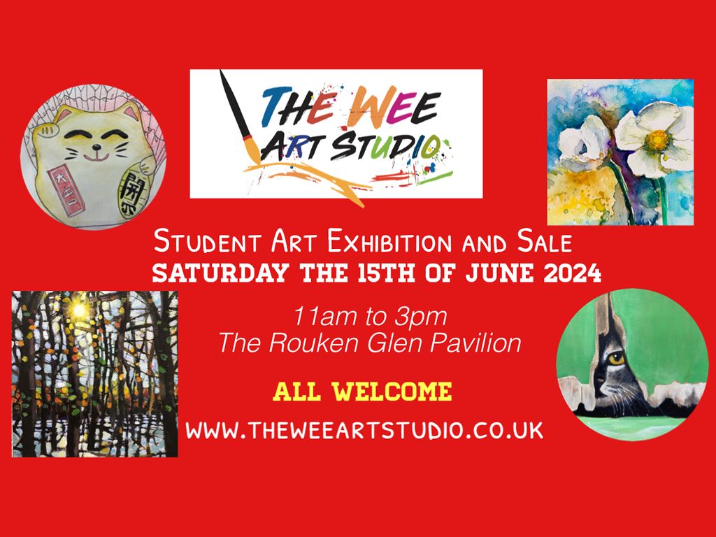 The Wee Art Studio Student Exhibition and Sale