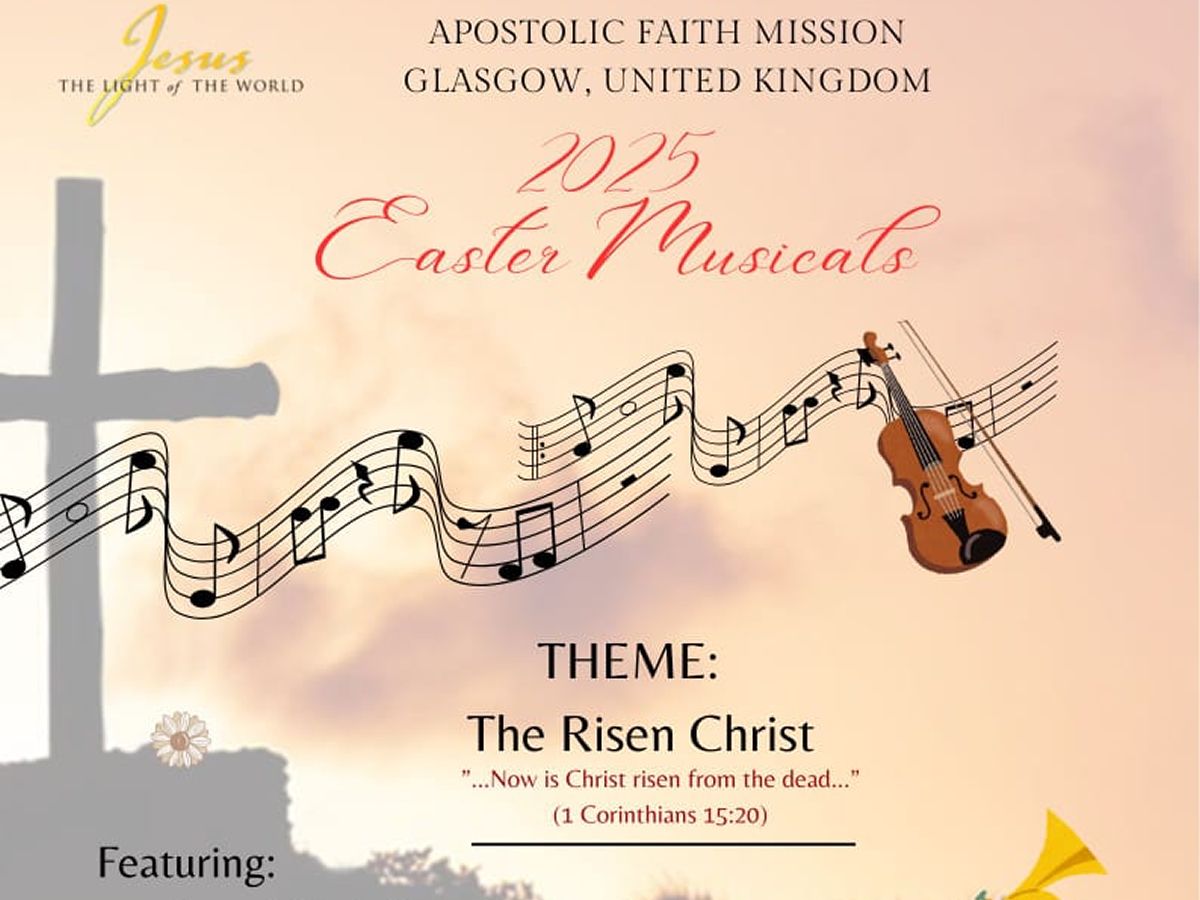 Glasgow Easter Musicals - The Risen Christ