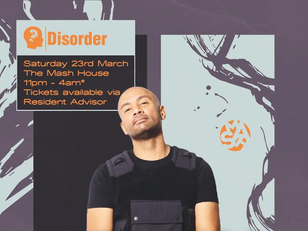 Disorder presents: Dillinja (Metalheadz / V Recordings)