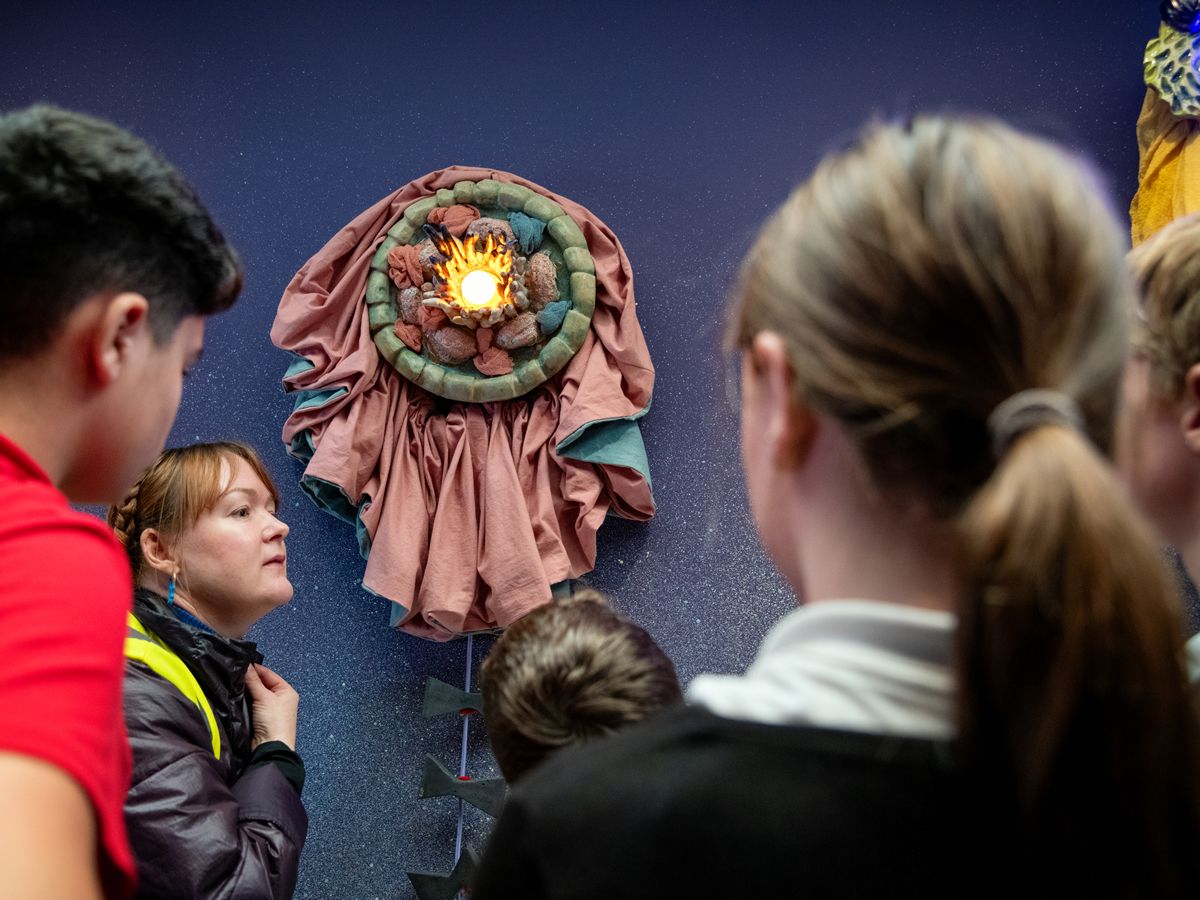 Travelling Gallery transported Paisley visitors to Another Realm