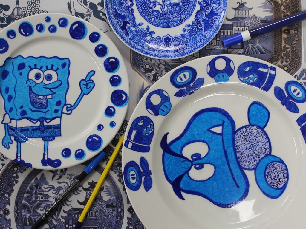 Spring Holiday Family Activity: Make a Willow Pattern Plate