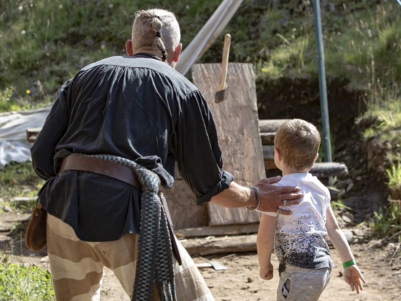 Axe Throwing and Archery at The National Wallace Monument, Stirling
