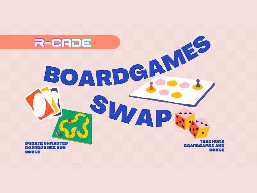 R-CADE Family Friendly Easter Boardgames Swap