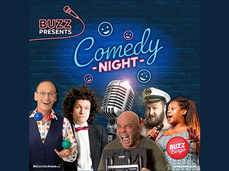 Comedy Nights at Buzz Bingo Meadowbank