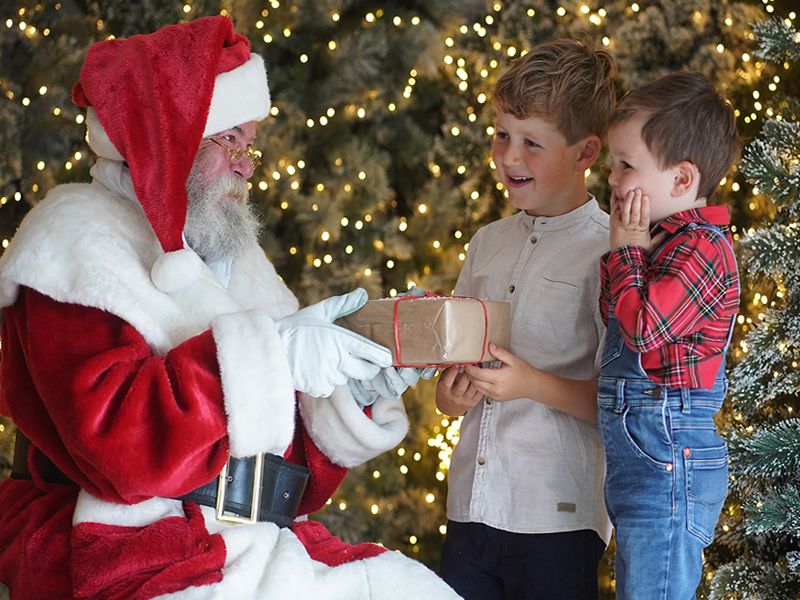 All the family invited to meet Santa at Dobbies with dog friendly