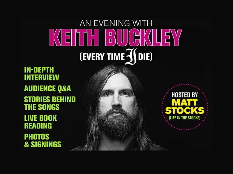 An Evening with Keith Buckley